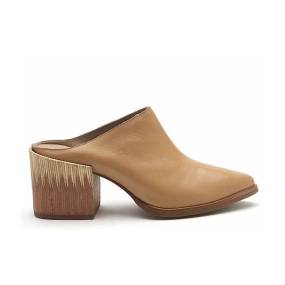 Matisse Shoes - Matisse Evie Mule Leather Slip On Clogs Western